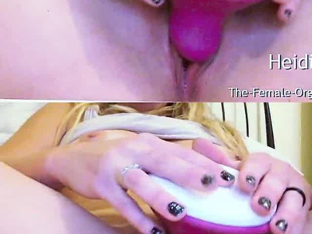 3 Solo Gals Alone At Home Film Themselves As They Masturbate To Snatch Contracting Finishes