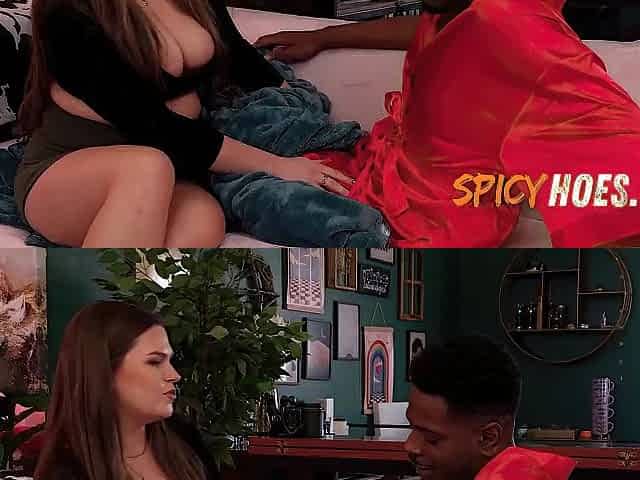 Breasty Hottie Taking Care of Her Ex Large Ebony Shlong - Cece Mecta