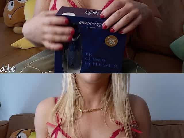 Recent Toys, Hair Pulled, and a Moist Creampie - Amateur Pair BlondeAdobo
