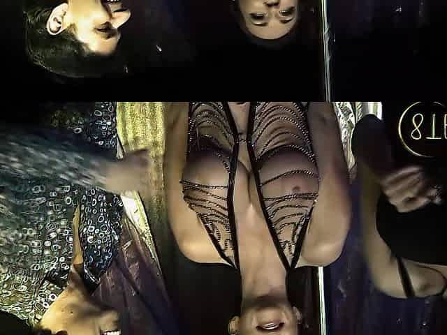 Titty Queens Tease, Ride, and Drink Cum