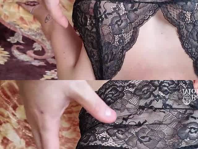 Elisabetta Zaffiro - Italian Blowjob Ends With Cum In Her Mouth And She Plays With It