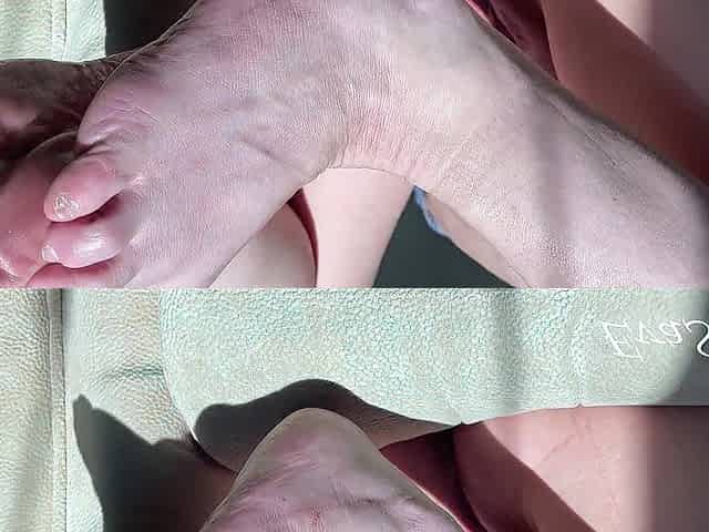 I explore my body when I'm alone at home, and look what happens