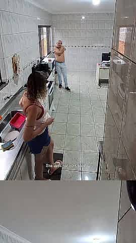 The maid performs blindfold blow job with unfathomable thirst