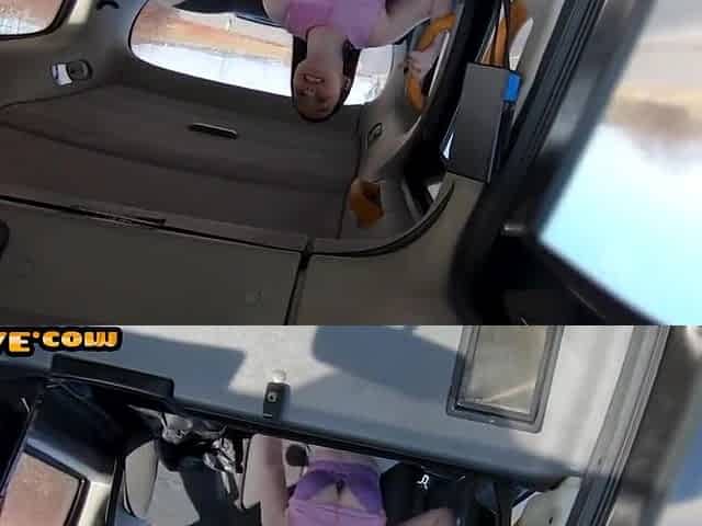 21yo Car Bae Fucked By Big Hard Dick In Wet Pussy Hole