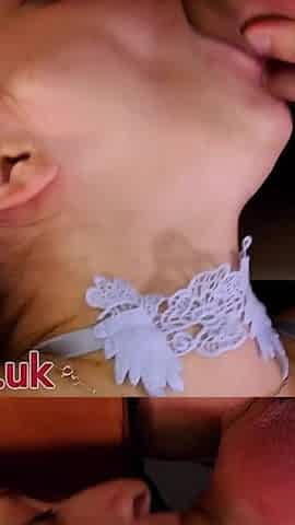 Victoria Greene Lingerie Milking Table Blowjob