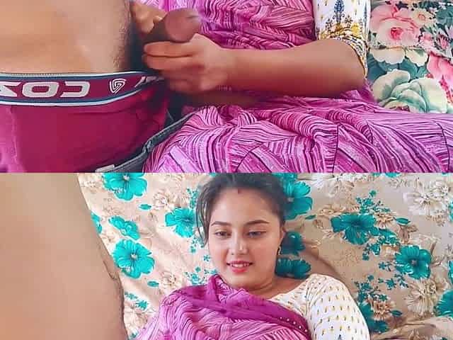 Desi village bhabhi fucked by her devar whe ho making hindi vlogs with her, Hindi Chudai Vlog with Desi bhabhi