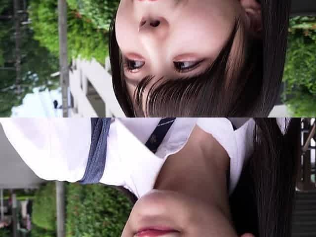 Amateur Asian College Teen Gives Blowjob