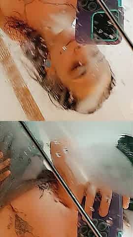 After Shower Mirror Tease