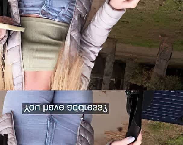 I offered to help the gorgeous blonde