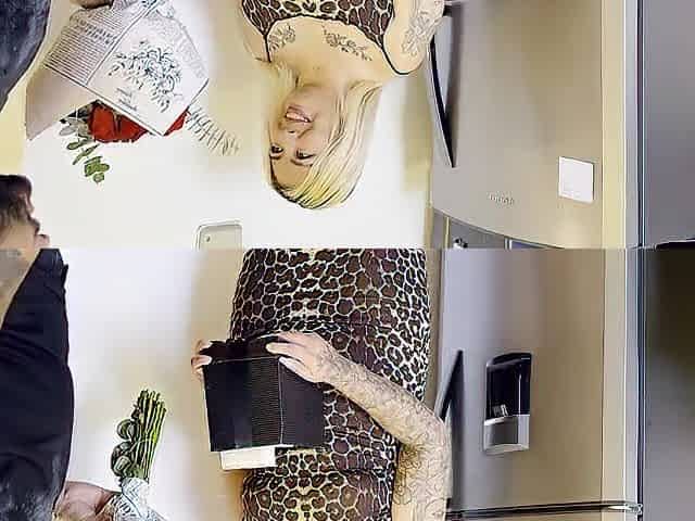 THIS BABE FORGETS THE VALENTINE'S DAY GIFT SO THAT BABE GIVES HIM HER BOOTY