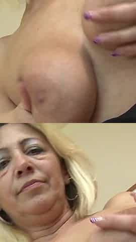 Busty Mature Lady Gets Fucked by Her Toy Boy & Her Tits Sprayed with Cum