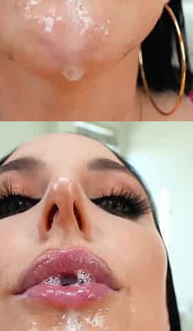 Angela White Blowjob Featuring Jonni Darkko