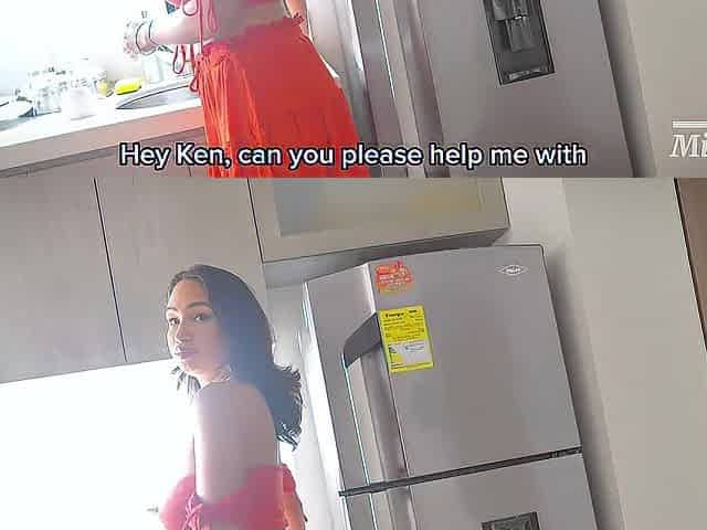 Cleaning beauty needs quick cash and screws her boss to pay her accounts - MILANPOV