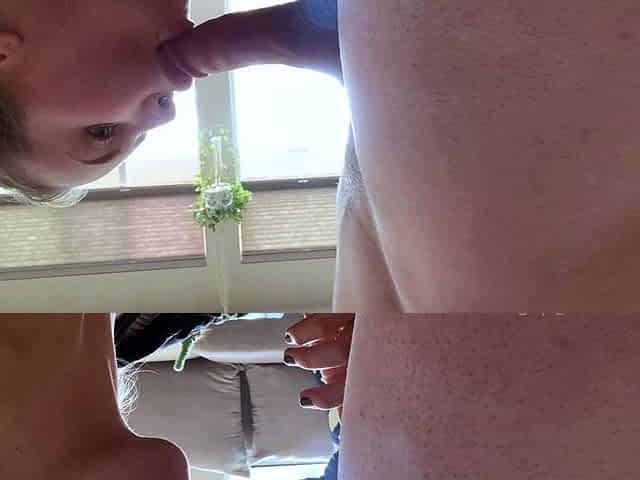 Mature brunette hookup amateur milf gives blowjob
