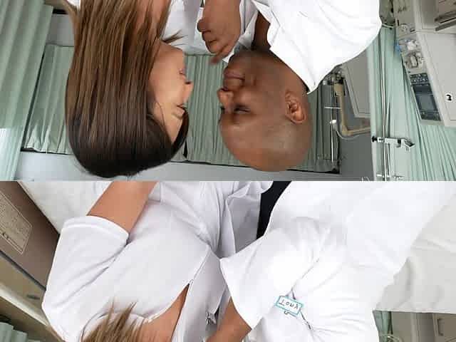 Erotic Nurse Mio Shido Big Black Dick Doctor Interracial Fuck And Creampie To Wakeup The Patient