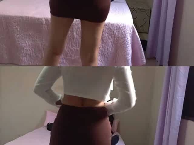 Hotwife Does A Striptease And Serves Her Husband Who Arrived Tired