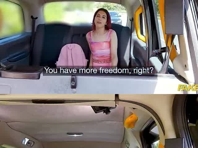 I banged my boss's wife in the butt - Fake Taxi