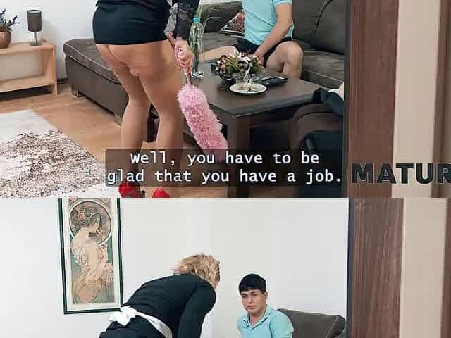 MATURE4K. Annoying Czech cleaning lady just craved a precious bang
