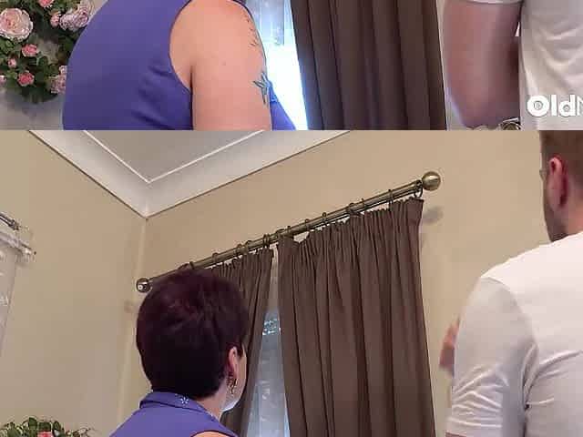 British Aged Layla Bird Sucks Large Dong From Chris Cobalt