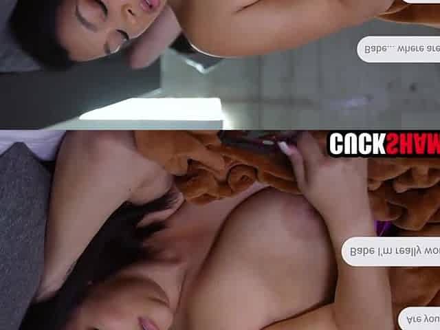 Large ass black wife cheating on cuck hubby with large knob man