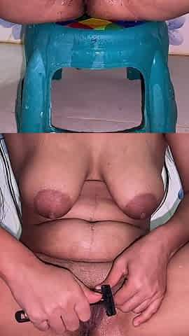 When I Am Cleaning My Pink Pussy