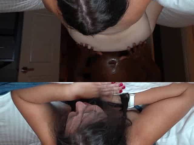 Two Black Studs Tag Team Cucks Hot Pregnant Wife
