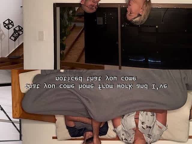 My horny brother-in-law is staying over, so I decide to ride his big, hairless cock with my MILF pussy until it's full of cum!