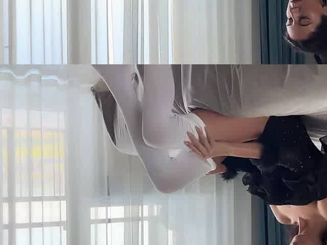 Anal Sex with Secretary in White Hose - Anal Creampie