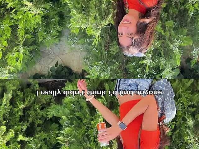 Outdoor Blowjob in the Bushes with a Stranger and Crazy Cumwalk Covered in Cum