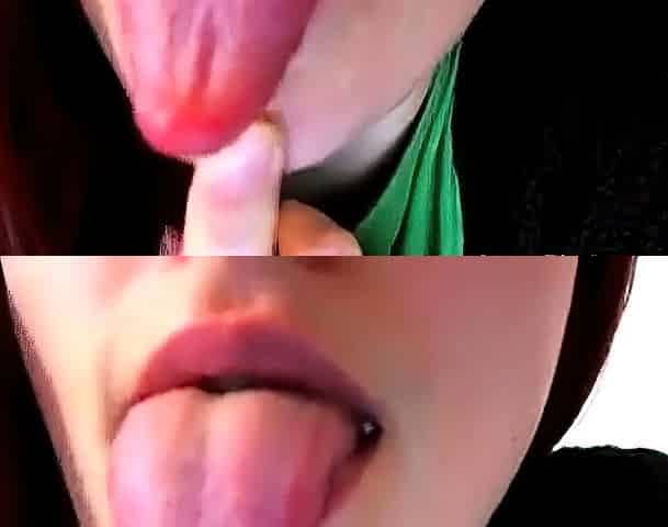 Beautiful Tongue - Amateur Pussy Webcam Solo