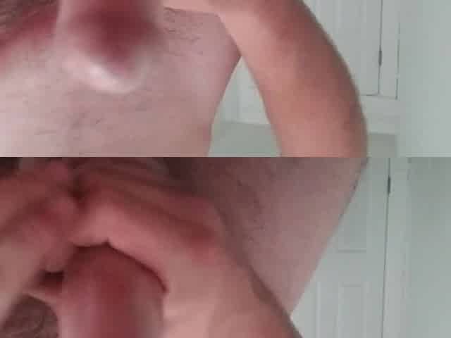 Jerking Off Into Cock rubber With Hawt Cum