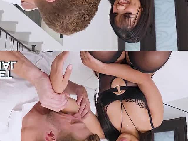 Large Booty Summer Col Swallows Large Schlong and Likes Coarse Anal Sex