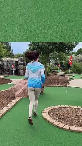 Golf Date Turns Into Roof Blowjob with Hot Redhead