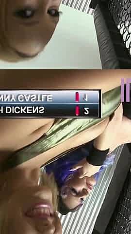 Fighter gets big tits babes pussy after winning