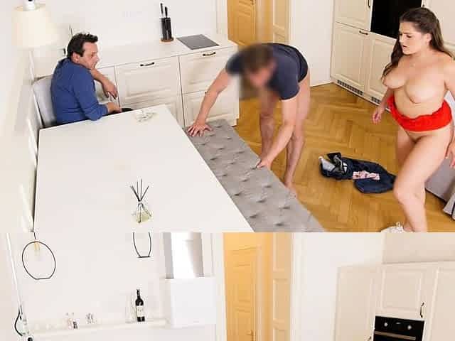 Amateur brunette fucked hardcore