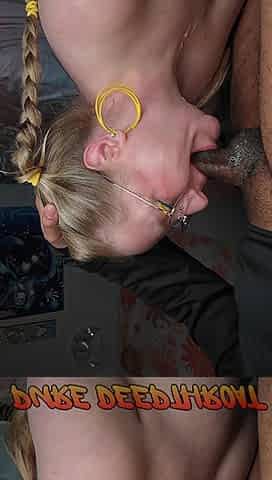 Throat Goblin Ep - 71 Amateur Librarian Chick Got Extreme Throat Fuck Cum Facial