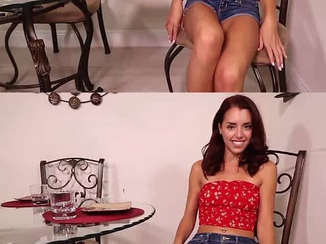 Redhead with big natural tits Lila Love enjoys intimate pov action