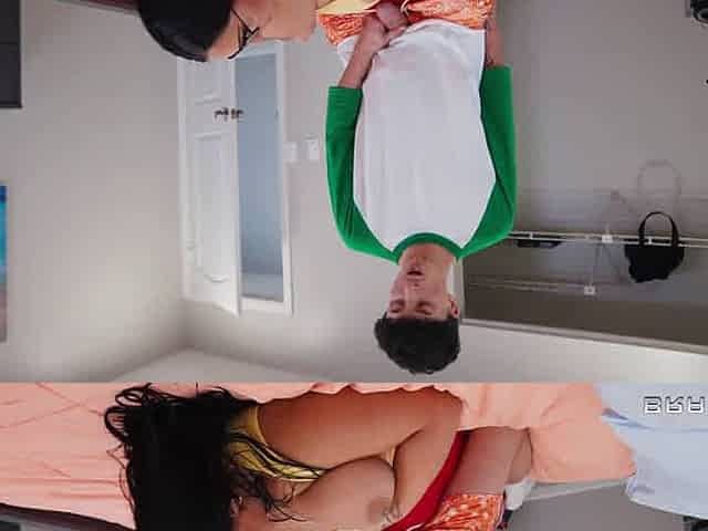 MILFs with big tits and huge asses give blowjob to one guy