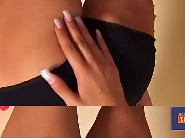 Angel Velvet In Hot Brunette Velvet Playing With Her New Dildo Toy