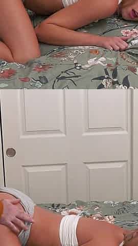 Horny Stepsisters Fuck Stepbrother Instead of Doing Chores
