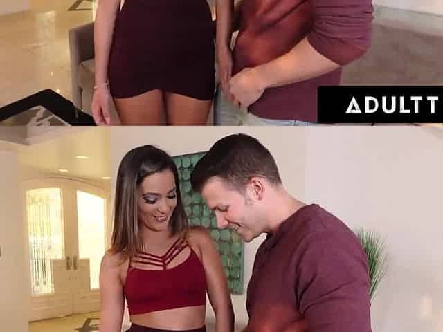 Codey Steele And Jaye Summers - Sexy Brunette Has Rough Make Up Sex With Ex