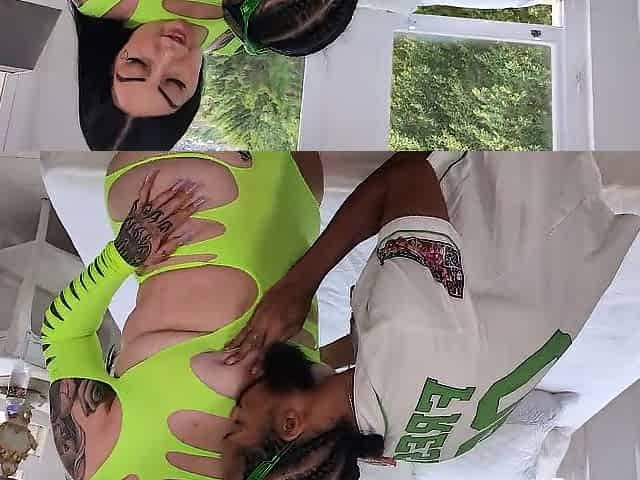 Oily Butt PAWG Takes Biggest BBC