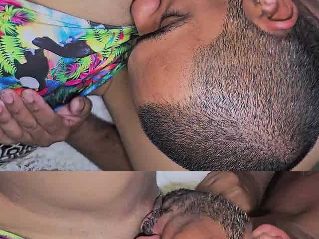 This nasty gal likes a thick jock.