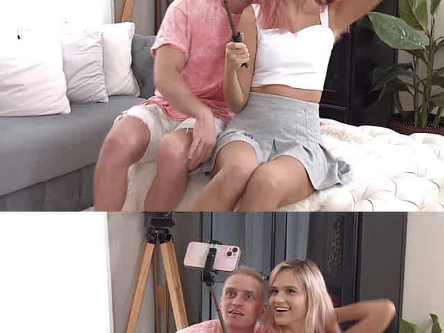 A couple has sex while the girl has long hair