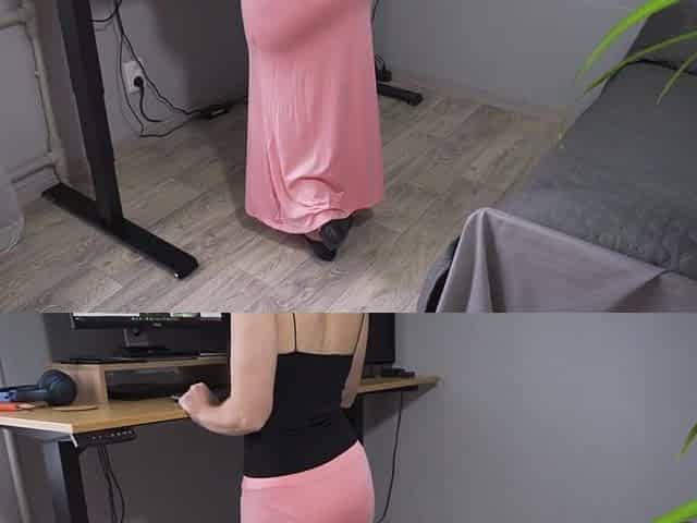 Hawt mother I'd like to fuck In Taut Petticoat Showing Off Watch Throughout VPL