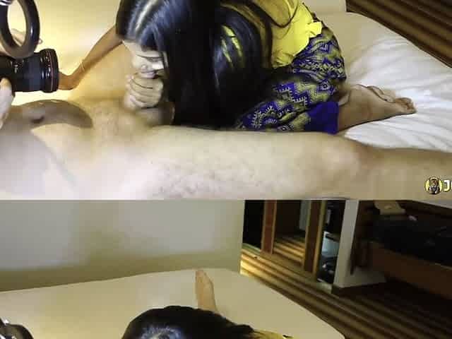 Johntronx - Horny Slim Thai Amateur Loves a Big Cock Inside Her Pussy