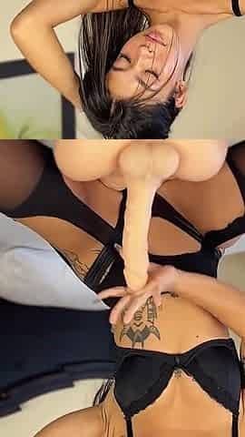 Playing with My Torso, He Has a Really Big Cock! It Fits Me All the Way in