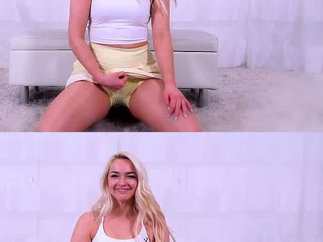 Webcam Blonde Anal Dildo Masturbation