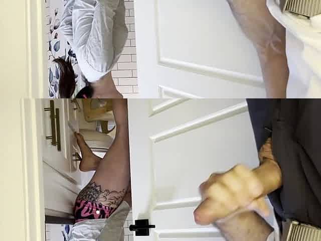 Dickflash , Bigmax8inch Girlfriend Bangs the Plumber and Drains his Pipe in her Throat