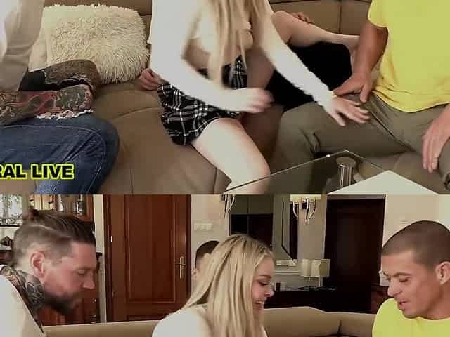 Three Dinosaur Cocks Make Cum Nonstop In Rough & Ruthless Foursome - Dean Van Damme, Haley Spades And Matt Bird